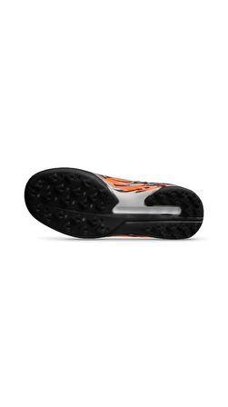 M.P Unisex Bağcıklı Siyah-Turuncu Halı Saha Futbol Ayakkabısı 241-1700GR
