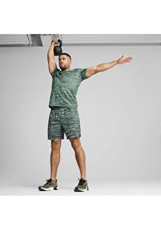 Puma Tad Essentials Aop Tee Erkek Spor Tişört Yeşil 52671830