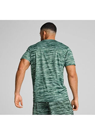 Puma Tad Essentials Aop Tee Erkek Spor Tişört Yeşil 52671830
