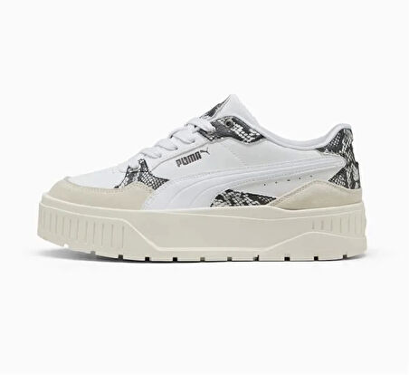 Puma Karmen II Idol Snake Chic Kadın Sneakers Beyaz 40039501