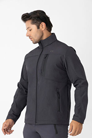 Crozwise Erkek SOFTSHELL Mont Antrasit 5039-06
