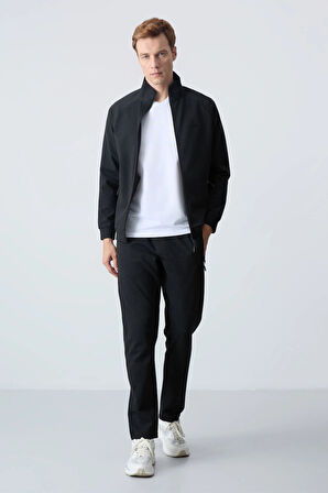 Tommy Life Klasik Paça Erkek Eşofman Takımı Siyah 85113