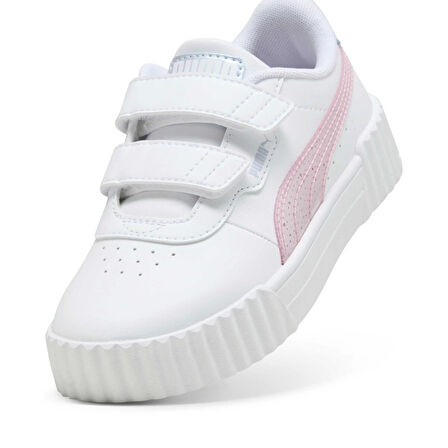 Puma Carina 3.0 Blurry Dreams V Kız Çocuk Beyaz Sneaker 40060901