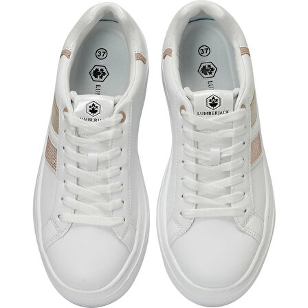 Lumberjack A10153207712010 4P Darıa 4Fx Beyaz Kadın Sneaker Ayakkabı