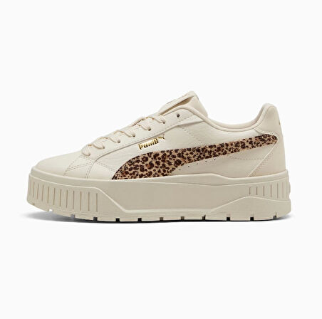 Puma Karmen II Animal Flair Kadın Sneaker Ayakkabı Bej 40264501