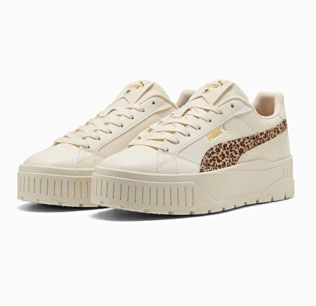 Puma Karmen II Animal Flair Kadın Sneaker Ayakkabı Bej 40264501