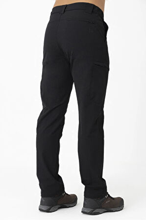 Crozwise Outdoor Düz Paça Erkek Alt Eşofman Siyah 2240