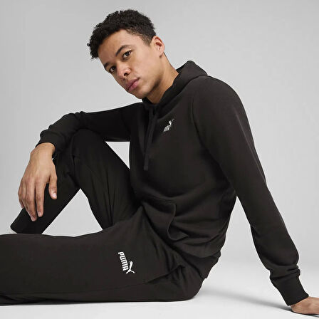 Puma Ess No.1 Logo Erkek Günlük Stil Eşofman Altı Siyah 68261201