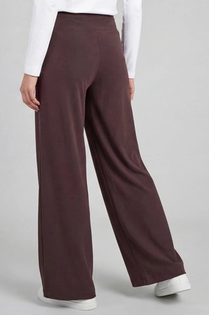 TOMMY LIFE BAYAN PANTOLON PALAZZO KAHVERENGİ T18BY-94681