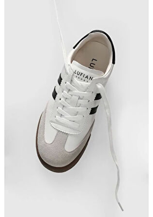 Lufian Lia Kadın Beyaz Deri Sneaker Ayakkabı 121230030