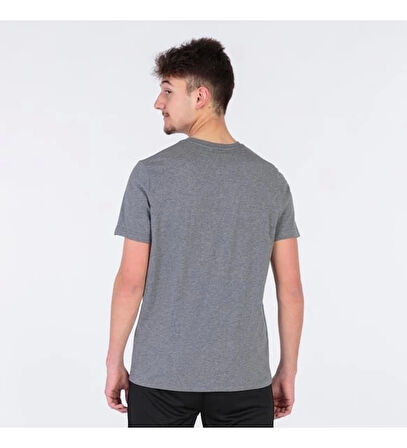 Joma Desert Bisiklet Yaka Prime Gri Erkek Tişört 101739.280