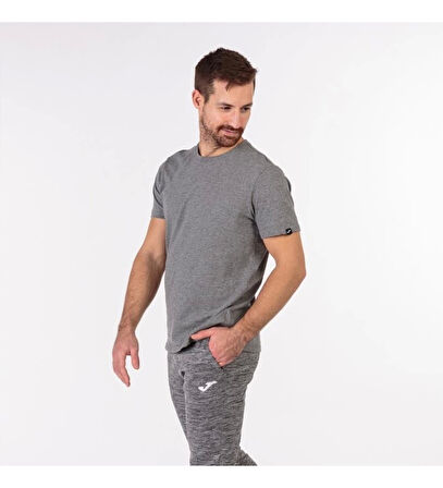 Joma Desert Bisiklet Yaka Prime Gri Erkek Tişört 101739.280