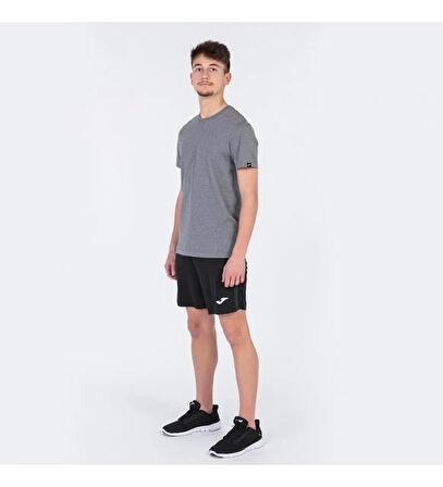 Joma Desert Bisiklet Yaka Prime Gri Erkek Tişört 101739.280