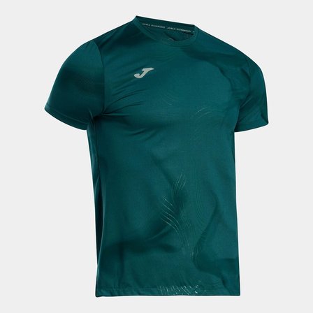 Joma R-Night Kısa Kollu Erkek Turkuaz Koşu Tişörtü 104716.346