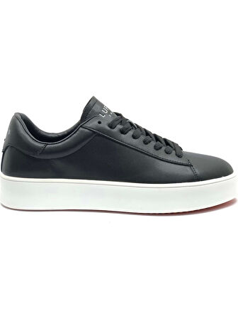 Lufian Anton Sneaker Erkek Deri Ayakkabı Lacivert 111230254