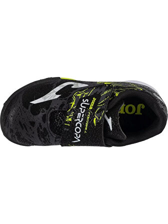 Joma Super Copa SCJW2401TFV Çocuk Halısaha Siyah