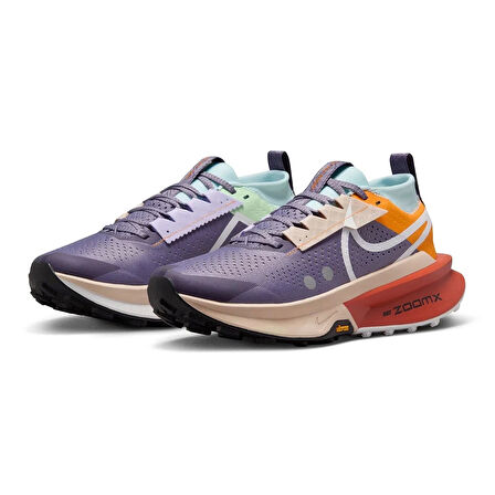 Nike W Zoomx Zegama Trail 2 Kadın Mor Koşu Ayakkabısı FD5191-502