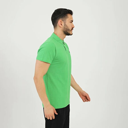 Joma Erkek Günlük T-Shirt Polo yeşil Rush 4231115
