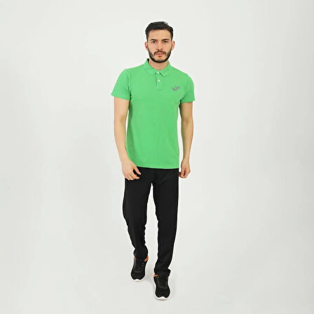 Joma Erkek Günlük T-Shirt Polo yeşil Rush 4231115