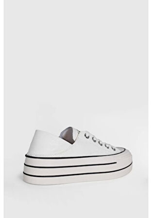 Lufian Kadın Pamela Sneaker Ayakkabı Beyaz 121230001