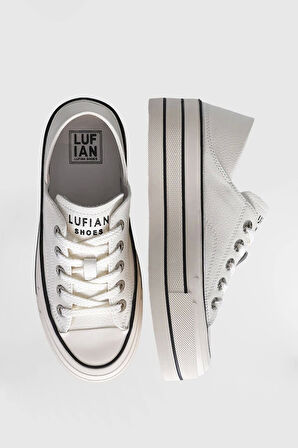 Lufian Kadın Pamela Sneaker Ayakkabı Beyaz 121230001