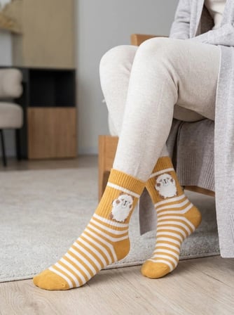Bayan Çorap Retro Socks Çok Renkli