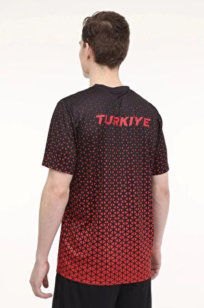 Lotto Türkiye M-ALLY TEE 4FX Kırmızı Erkek Kısa Kol T-Shirt