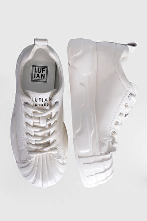 Lufian Jesica Beyaz Kadın Sneaker Ayakkabı 121230004