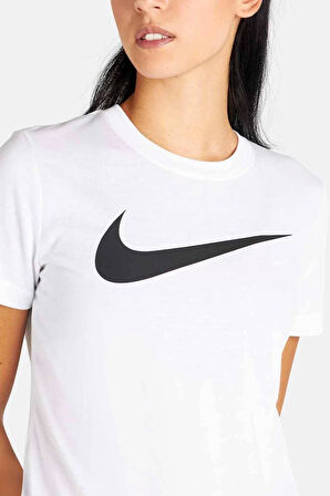 Nike Dri-Fit Park Futbol Kadın Tişört Beyaz CW6967-100