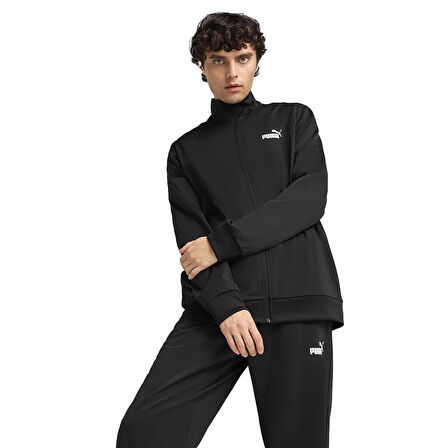 Puma Ess Poly Suit Erkek Günlük Eşofman Takımı Siyah 68484701