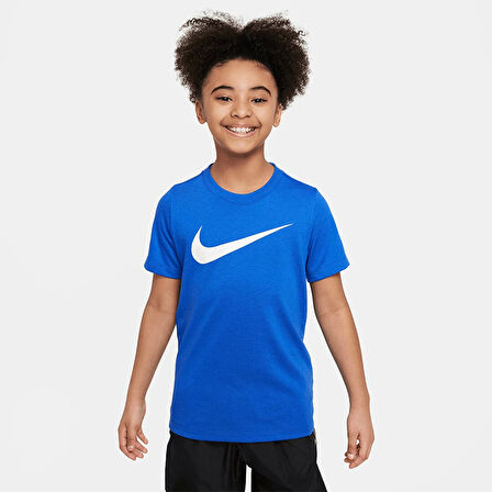 Nike Dri-fit Park Çocuk Tişört Mavi CW6941- 463