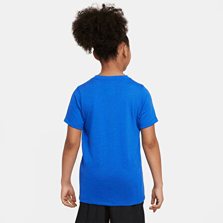 Nike Dri-fit Park Çocuk Tişört Mavi CW6941- 463