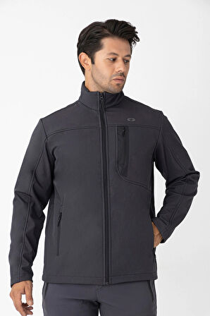 Crozwise Erkek SOFTSHELL Mont Antrasit 5039-06