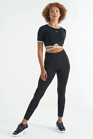 TOMMY LIFE BAYAN TAYT SİYAH T13BY-94627