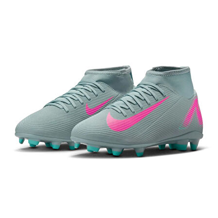 Nike Mercurial Jr Superfly 10 Club Fg/Mg Çocuk Mavi Futbol Krampon FQ8318-301