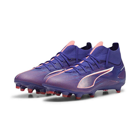 Puma Ultra 5 Match+ Fg/Ag Erkek Mavi Futbol Krampon 10768601