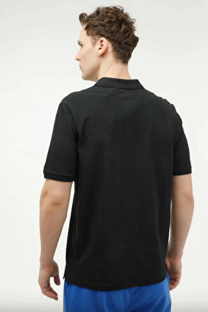 Lumberjack 5M MB CT953 POLO T SH 5FX Erkek Tişört Siyah A10193953308010