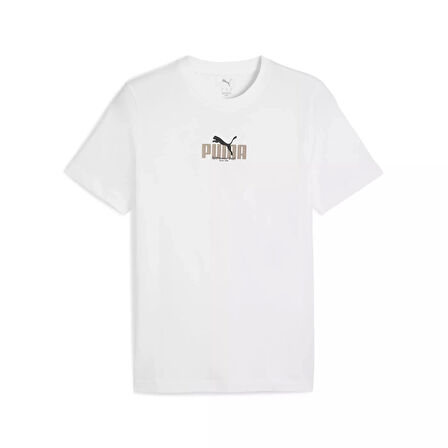Puma Graphic Tee Baskılı Günlük T-Shirt Beyaz 68803202
