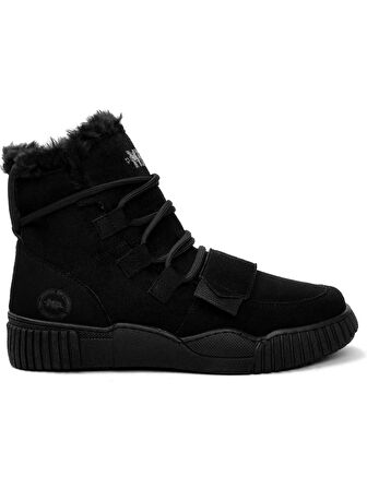 M.P. 242-1876ZN Kadın Sneaker Bot Siyah