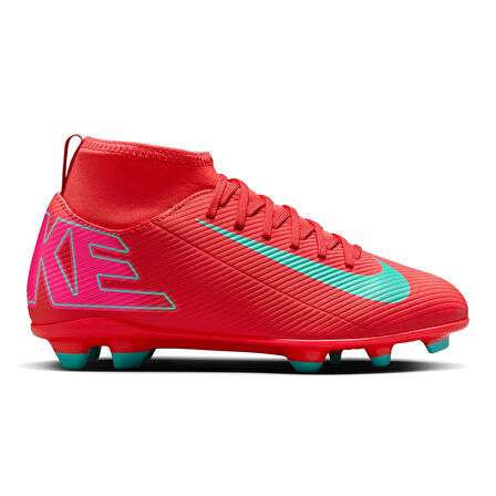 Nike Mercurial Jr Superfly 10 Club Fg/Mg Çocuk Kırmızı Futbol Krampon FQ8318-800