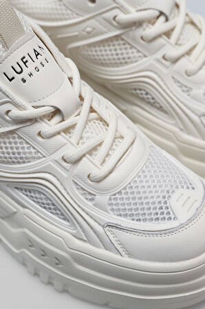 LUFİAN 121230033 TOMRİS BAYAN BEYAZ SNEAKER AYAKKABI