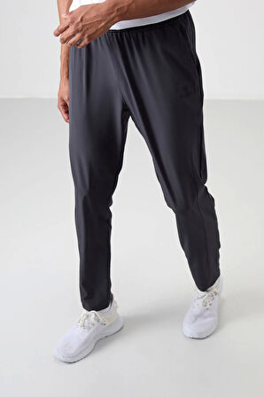 Tommy Life Polyester İnce Yumuşak Comfort Fit Erkek Eşofman Antrasit Alt - 82119
