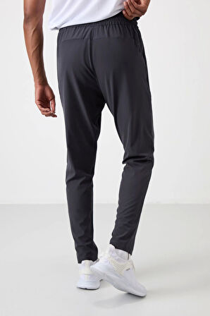 Tommy Life Polyester İnce Yumuşak Comfort Fit Erkek Eşofman Antrasit Alt - 82119
