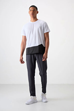 Tommy Life Polyester İnce Yumuşak Comfort Fit Erkek Eşofman Antrasit Alt - 82119