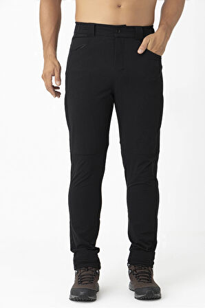 Crozwise Outdoor Dar Paça Erkek Alt Eşofman Sİyah 2241