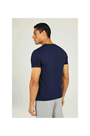 LUMBERJACK A101497403 M-CT106 BSC V NK T-SH 4FX ERKEK T-SHİRT LACİVERT