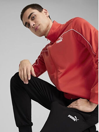 Puma Poly Piping Suit Kırmızı Ateş Erkek Eşofman Takımı 68485215