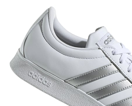 Adidas Vl Court Base Beyaz-Gümüş Kadın Spor Ayakkabı lD3716