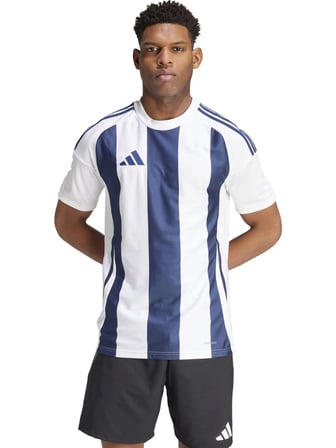Adidas Striped 24 Jsy Erkek Futbol Forması Mavi Beyaz IW4554