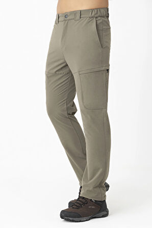 Crozwise Outdoor Dar Paça Erkek Alt Eşofman Bej 2240-02